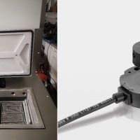Cesto de limpeza giratório / Sensor de ângulo sem contato - Cardella Automation